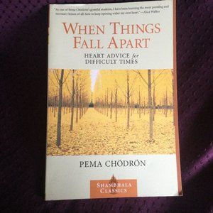 Pema Chodron When Things Fall Apart Paperback Buudhist